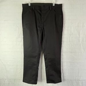 Red Kap Industrial Pants Mens 42x28 Black Lightweight Work Uniform Pants